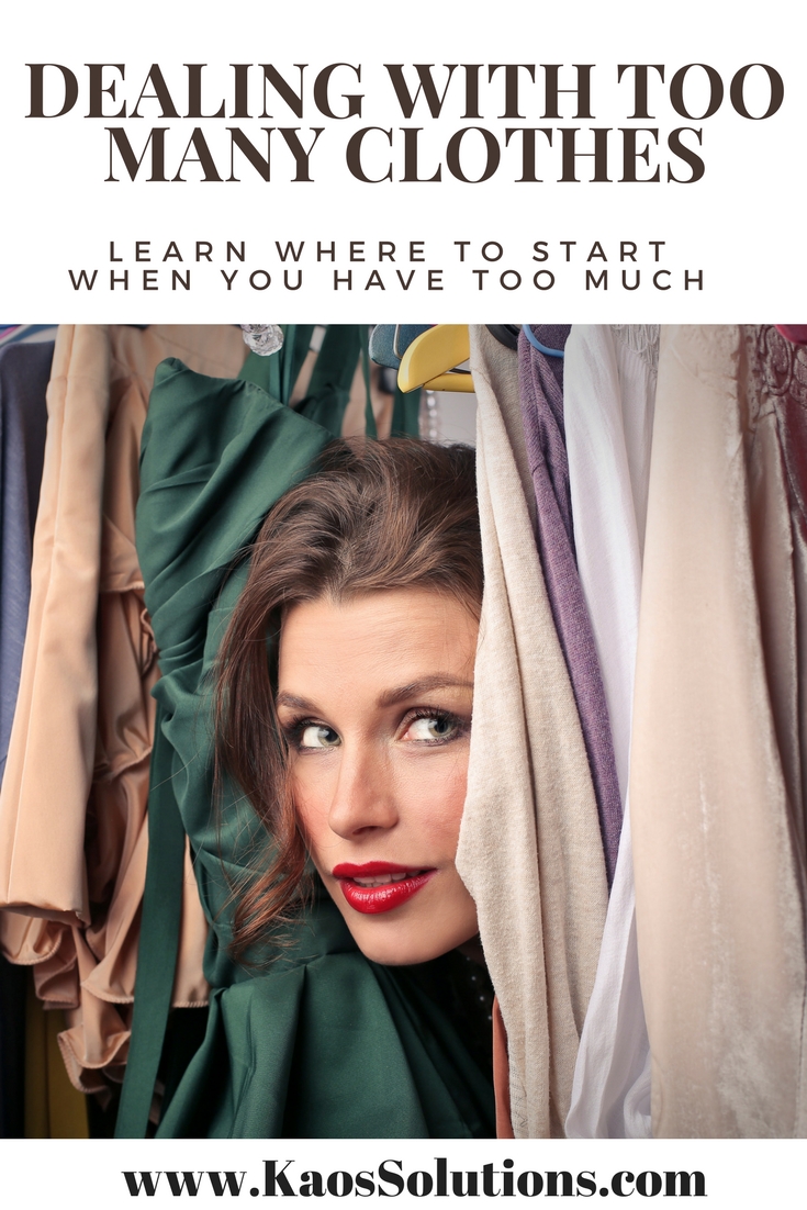 Dealing with Too Many Clothes – Where to Start When You Have Too Much!